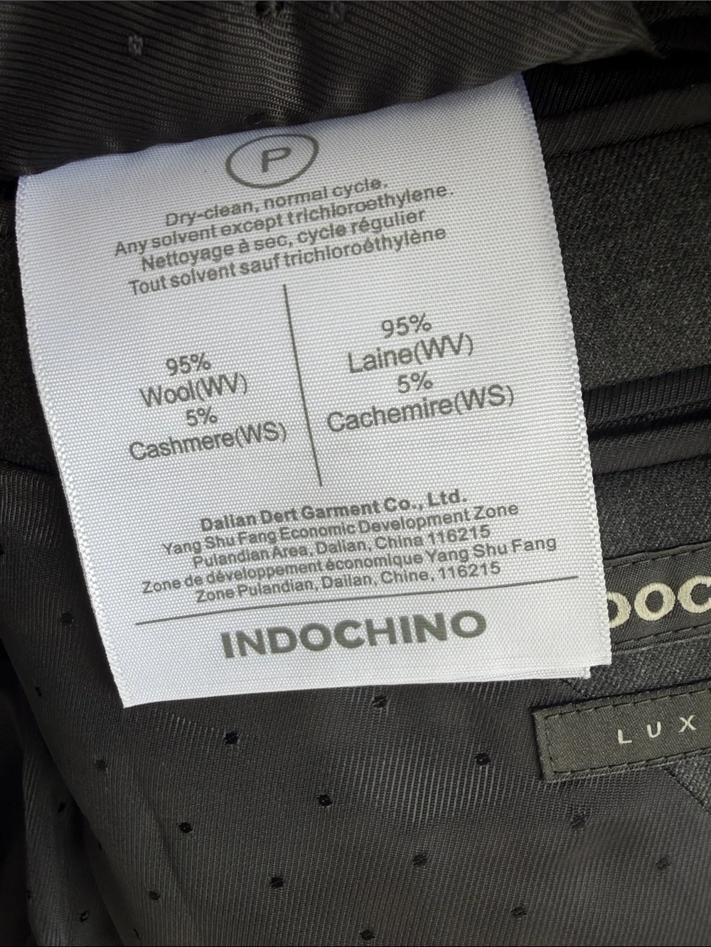 Indochino 100% Wool Sport Coat Blazer Gray Custom size 38-40